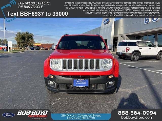 used 2017 Jeep Renegade car, priced at $15,344