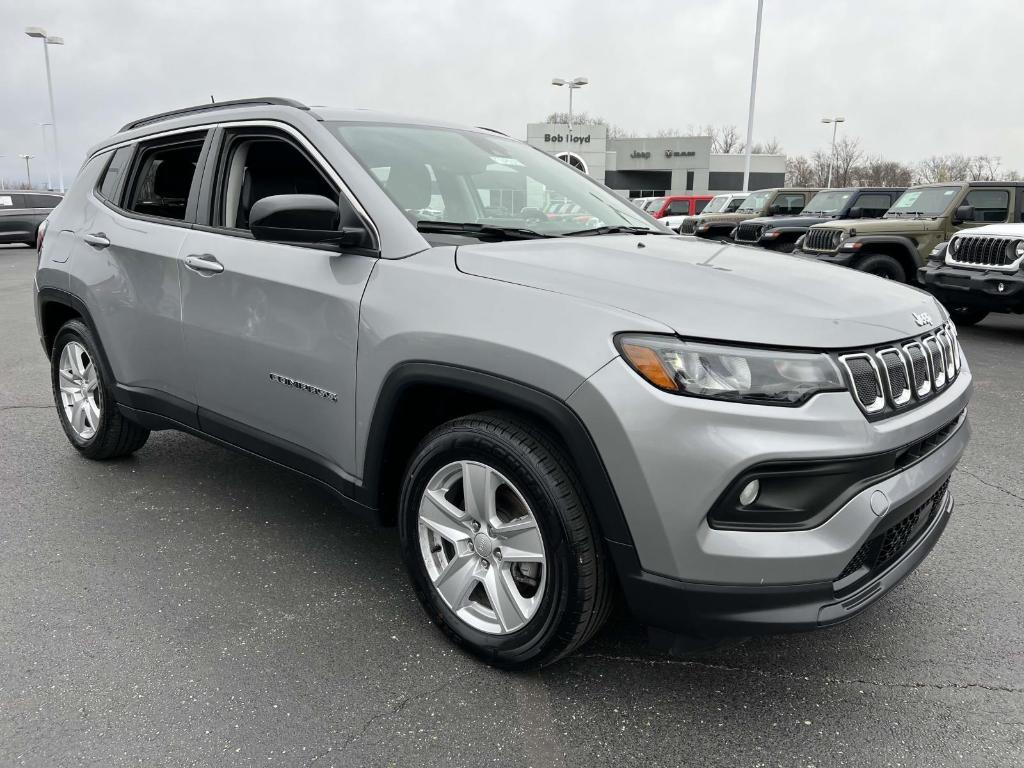 used 2022 Jeep Compass car, priced at $18,695
