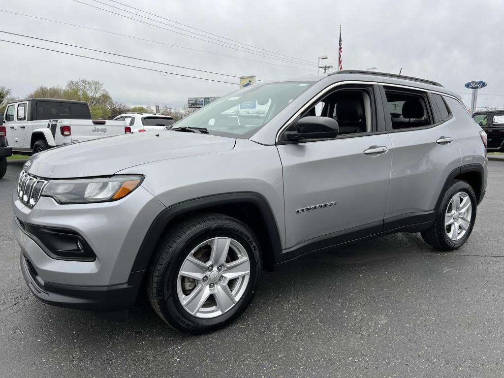 used 2022 Jeep Compass car, priced at $18,000