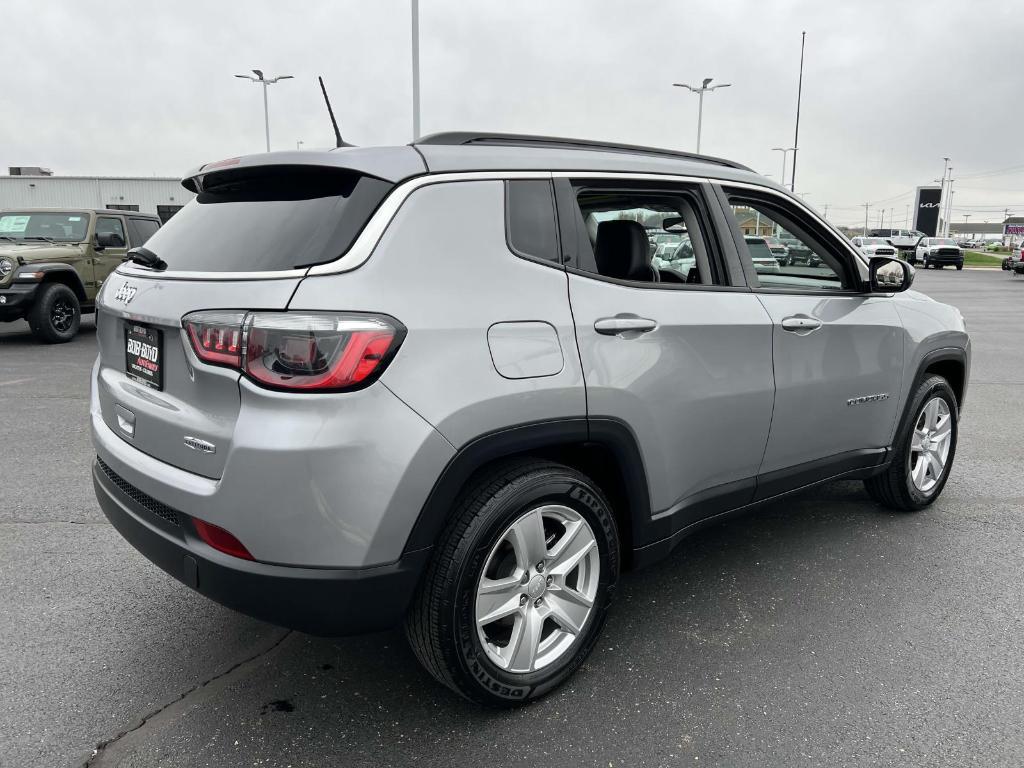 used 2022 Jeep Compass car, priced at $18,000