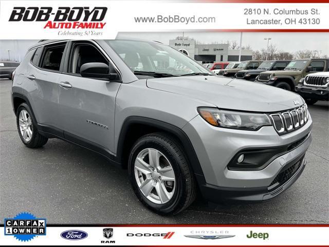 used 2022 Jeep Compass car, priced at $17,400