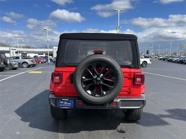 used 2021 Jeep Wrangler Unlimited 4xe car, priced at $33,721