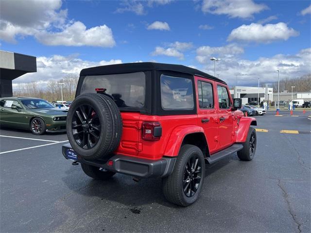 used 2021 Jeep Wrangler Unlimited 4xe car, priced at $33,721