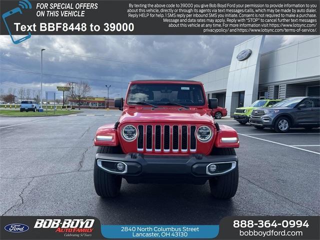 used 2021 Jeep Wrangler Unlimited 4xe car, priced at $33,721