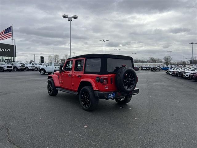 used 2021 Jeep Wrangler Unlimited 4xe car, priced at $27,188