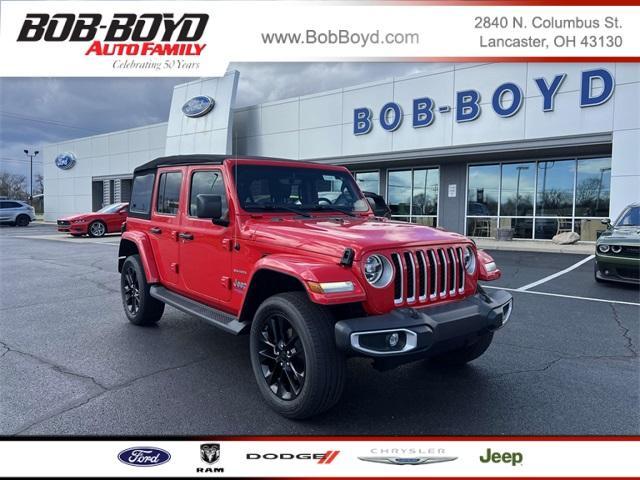 used 2021 Jeep Wrangler Unlimited 4xe car, priced at $37,699