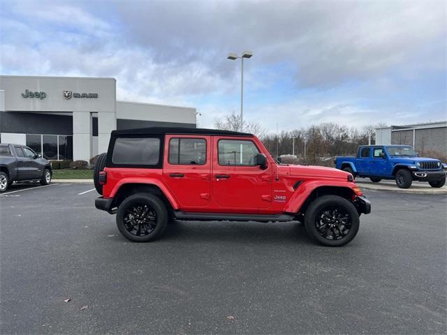 used 2021 Jeep Wrangler Unlimited 4xe car, priced at $27,188