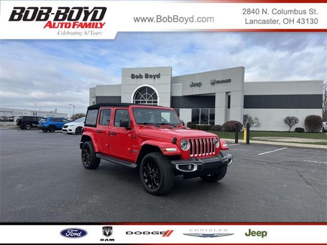 used 2021 Jeep Wrangler Unlimited 4xe car, priced at $27,188