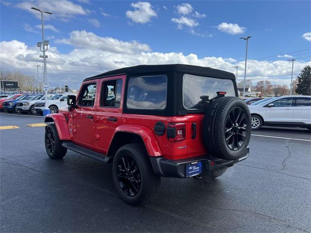 used 2021 Jeep Wrangler Unlimited 4xe car, priced at $27,488