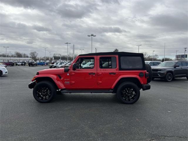 used 2021 Jeep Wrangler Unlimited 4xe car, priced at $27,188