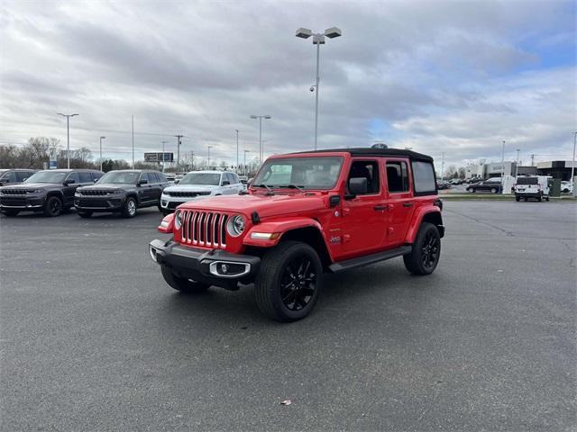 used 2021 Jeep Wrangler Unlimited 4xe car, priced at $27,188