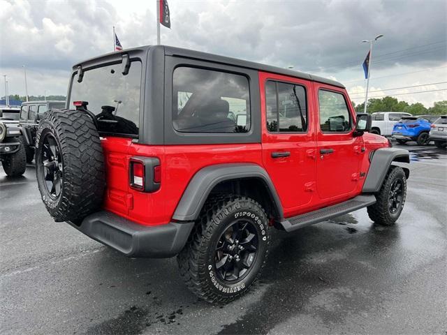 used 2020 Jeep Wrangler Unlimited car, priced at $21,900