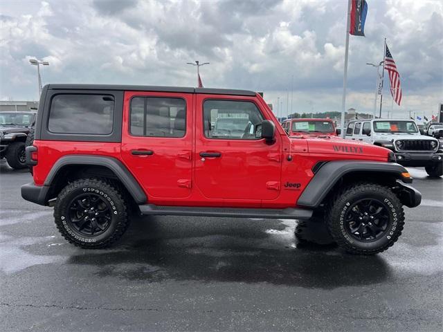 used 2020 Jeep Wrangler Unlimited car, priced at $21,900