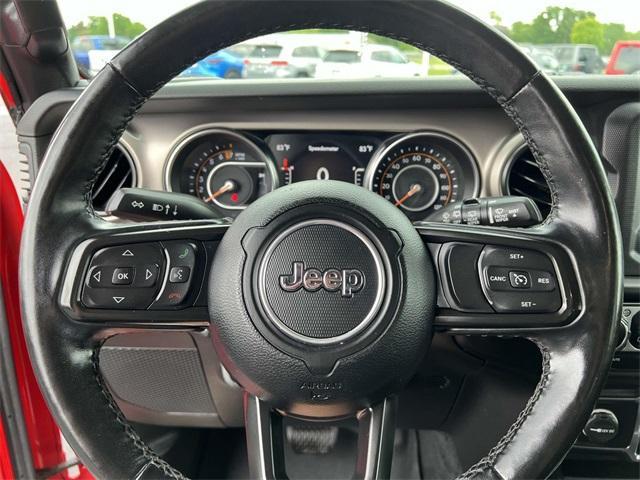 used 2020 Jeep Wrangler Unlimited car, priced at $21,900