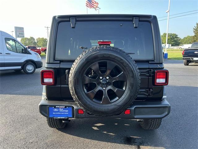 used 2023 Jeep Wrangler car, priced at $33,857