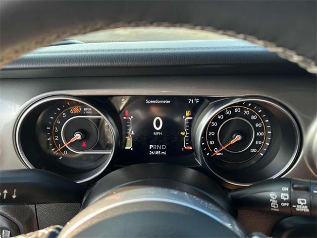 used 2023 Jeep Wrangler car, priced at $33,857