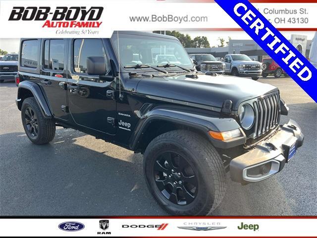 used 2023 Jeep Wrangler car, priced at $33,857