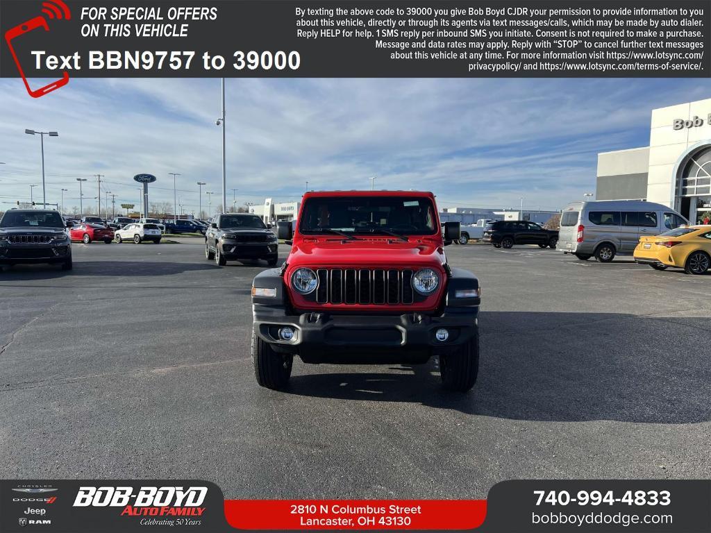 new 2025 Jeep Wrangler car, priced at $42,178