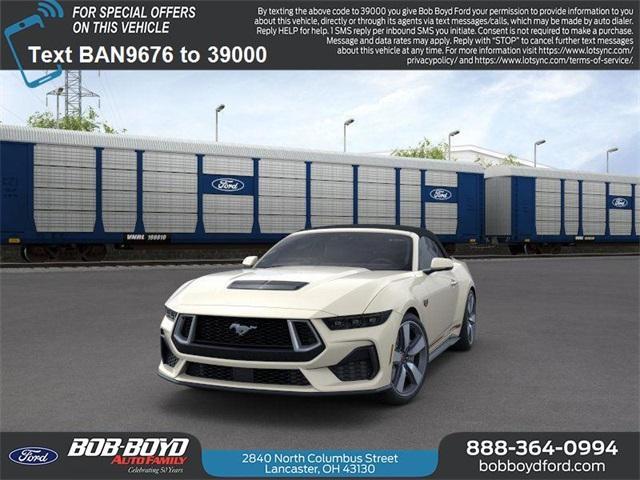 new 2025 Ford Mustang car, priced at $61,168