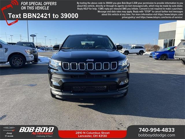 new 2025 Jeep Compass car, priced at $28,090