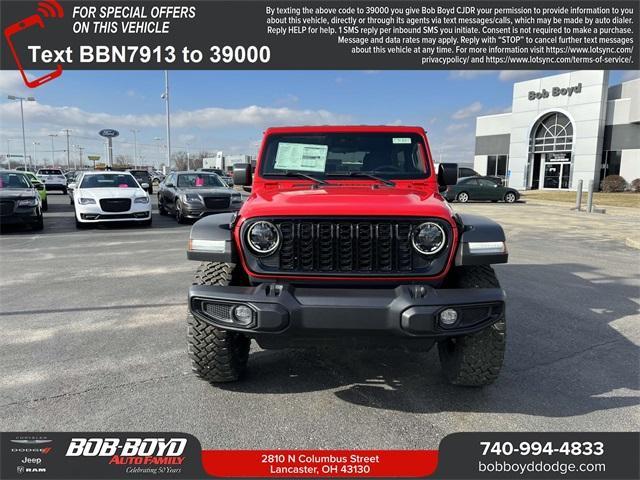 new 2024 Jeep Wrangler car, priced at $49,775