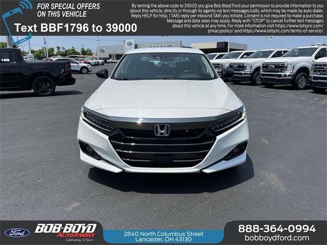 used 2021 Honda Accord car, priced at $25,399