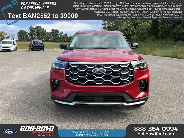 new 2025 Ford Explorer car, priced at $60,040