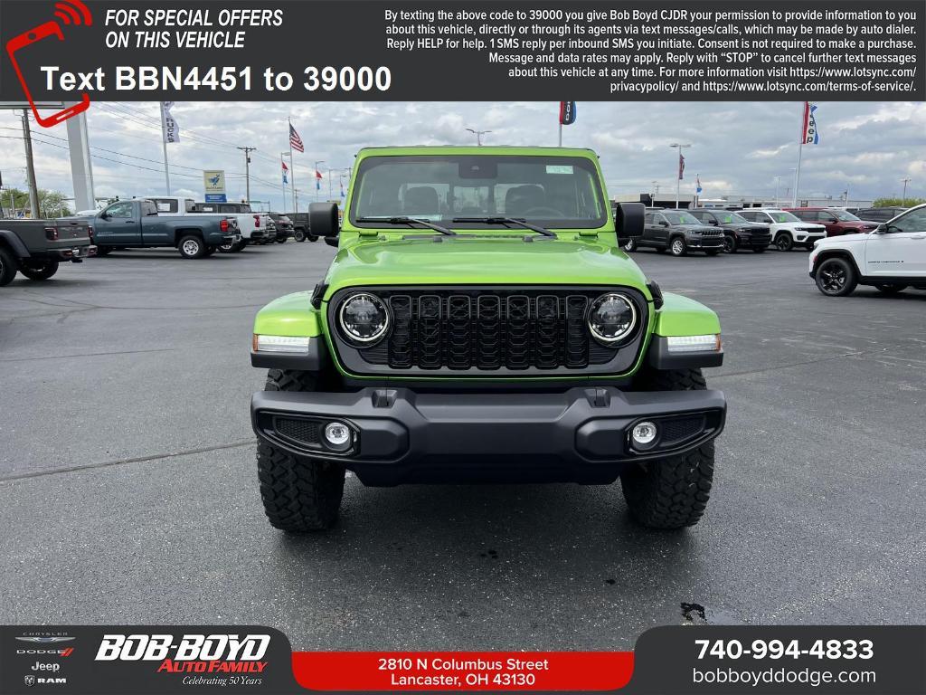 new 2025 Jeep Gladiator car, priced at $47,280