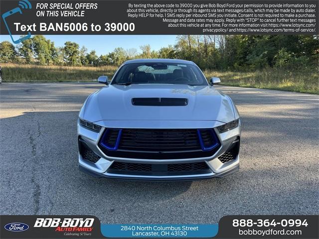 new 2025 Ford Mustang car, priced at $62,315