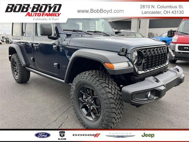 new 2025 Jeep Wrangler car, priced at $48,275