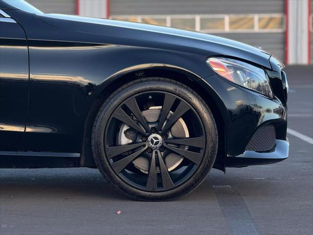 used 2017 Mercedes-Benz C-Class car, priced at $16,999