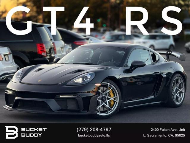 used 2023 Porsche 718 Cayman car, priced at $139,999
