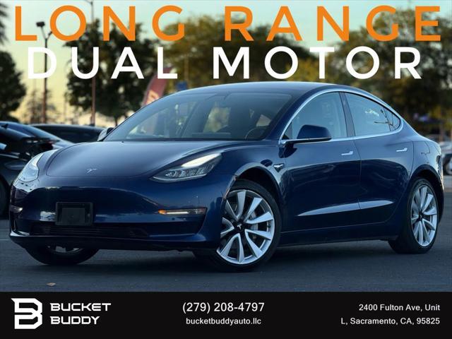 used 2018 Tesla Model 3 car, priced at $16,499
