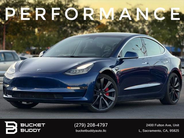 used 2020 Tesla Model 3 car, priced at $19,499