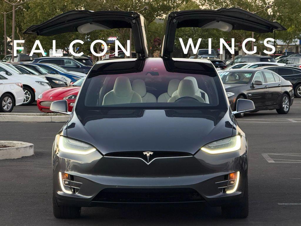 used 2016 Tesla Model X car, priced at $18,499