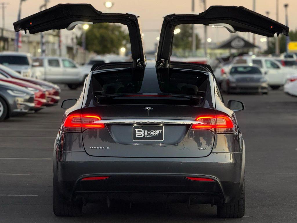 used 2016 Tesla Model X car, priced at $18,499