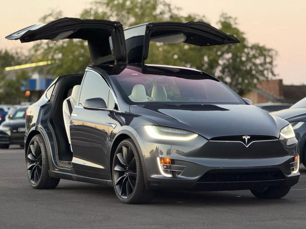 used 2016 Tesla Model X car, priced at $18,499