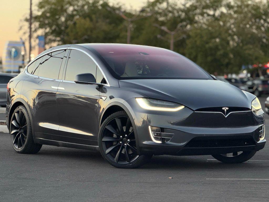 used 2016 Tesla Model X car, priced at $18,499