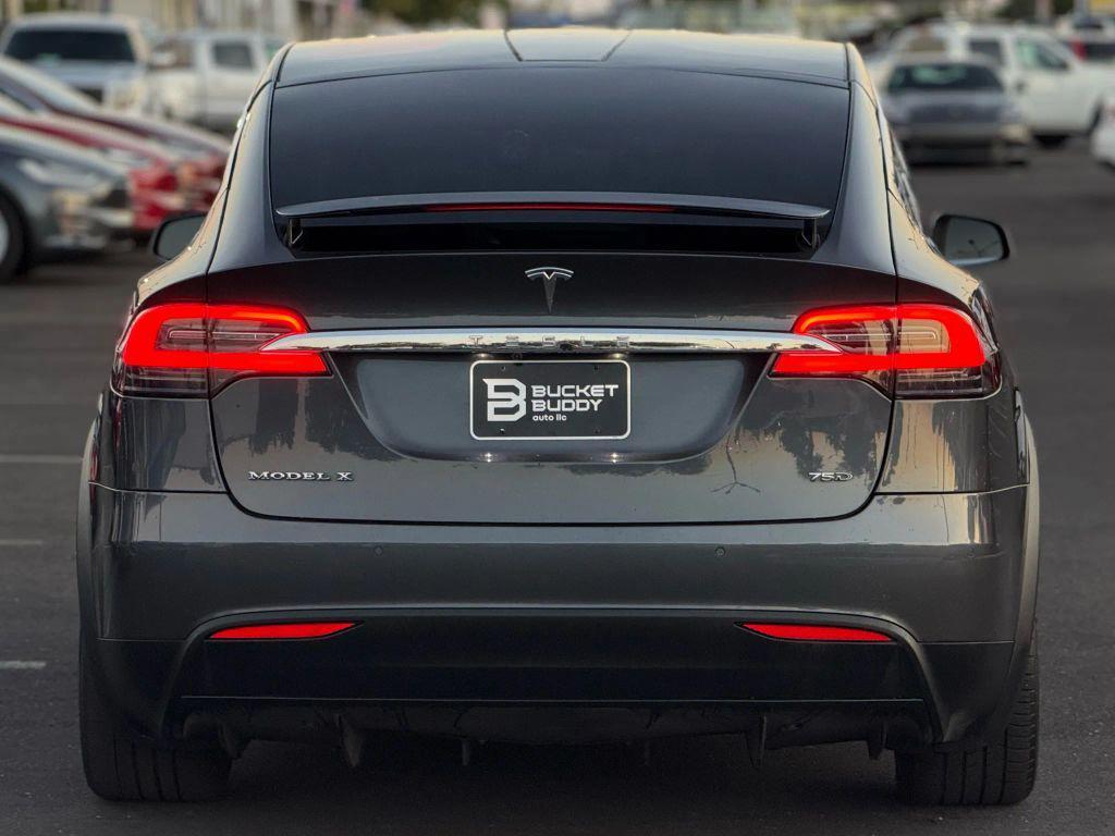 used 2016 Tesla Model X car, priced at $18,499