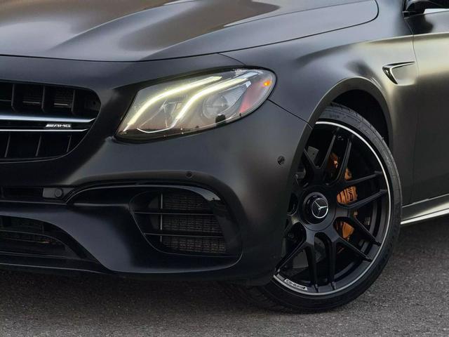 used 2018 Mercedes-Benz AMG E 63 car, priced at $53,999