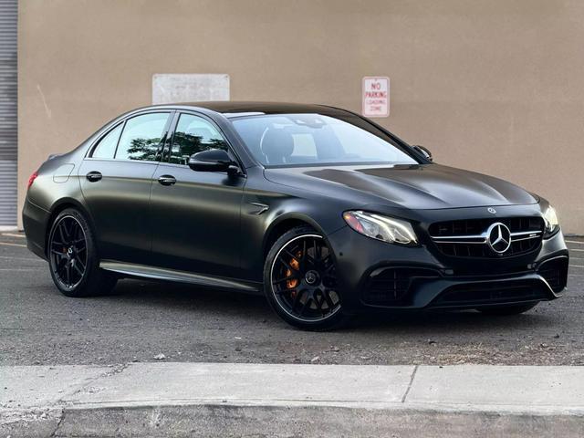 used 2018 Mercedes-Benz AMG E 63 car, priced at $53,999