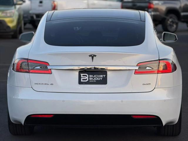 used 2016 Tesla Model S car, priced at $15,499
