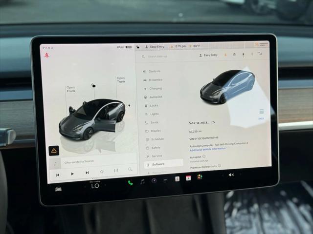 used 2022 Tesla Model 3 car, priced at $19,499