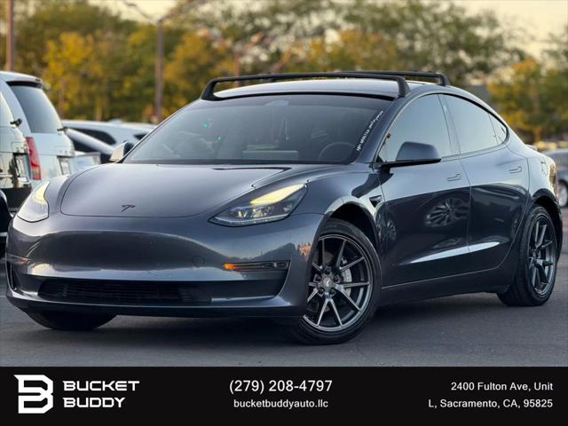 used 2022 Tesla Model 3 car, priced at $19,499