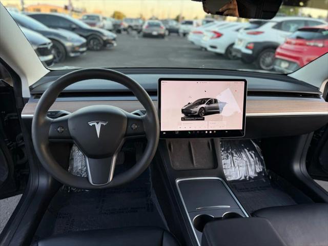 used 2022 Tesla Model 3 car, priced at $19,499