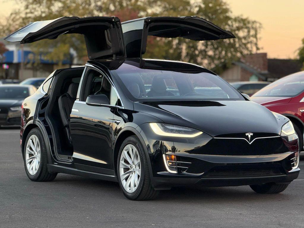 used 2018 Tesla Model X car, priced at $28,999