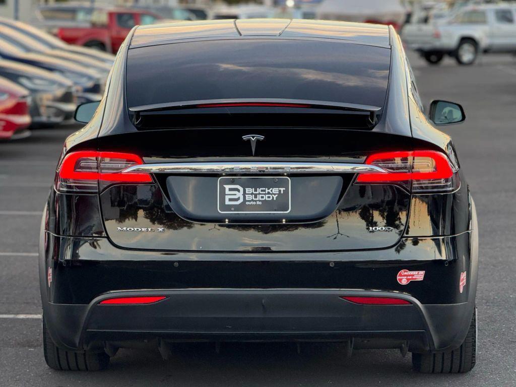 used 2018 Tesla Model X car, priced at $28,999