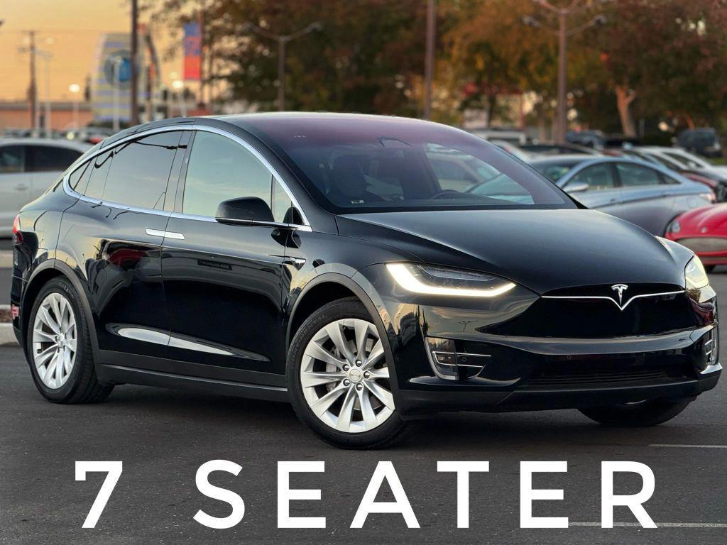 used 2018 Tesla Model X car, priced at $28,999