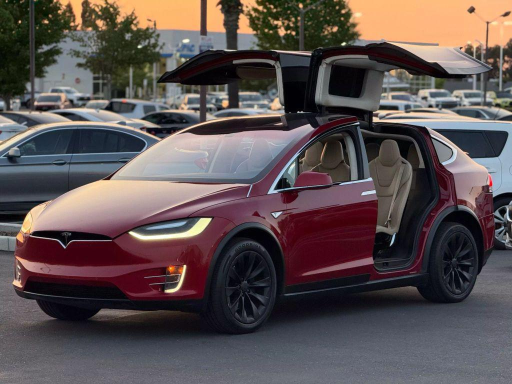 used 2016 Tesla Model X car, priced at $20,499