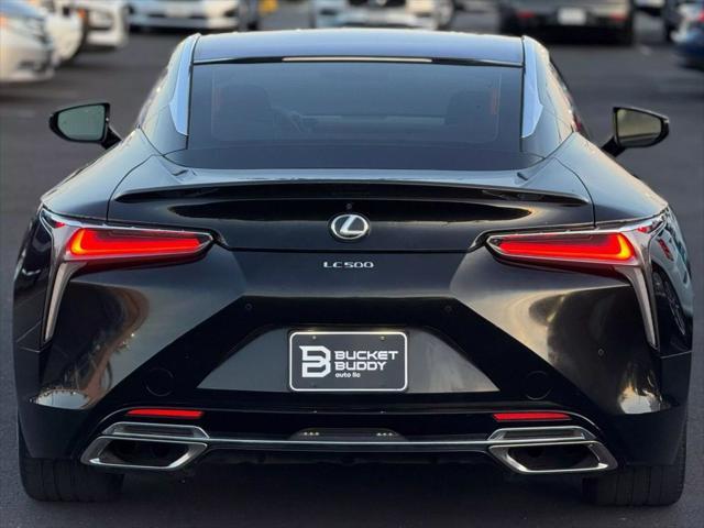 used 2018 Lexus LC 500 car, priced at $64,999